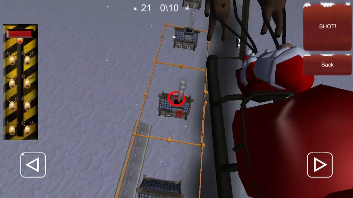 Capturas de tela do Santa Flight Simulator