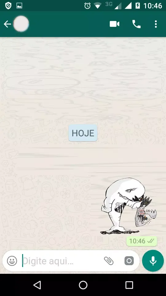 Capturas de pantalla de Figurinhas do Santos, o Peixe