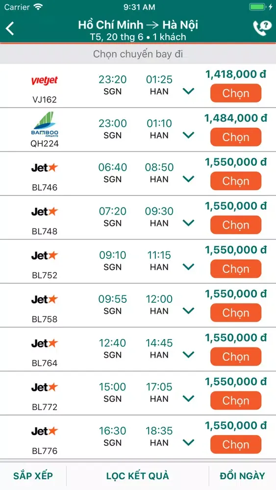 SaoMaiFly Vé máy bay giá rẻ應用截圖