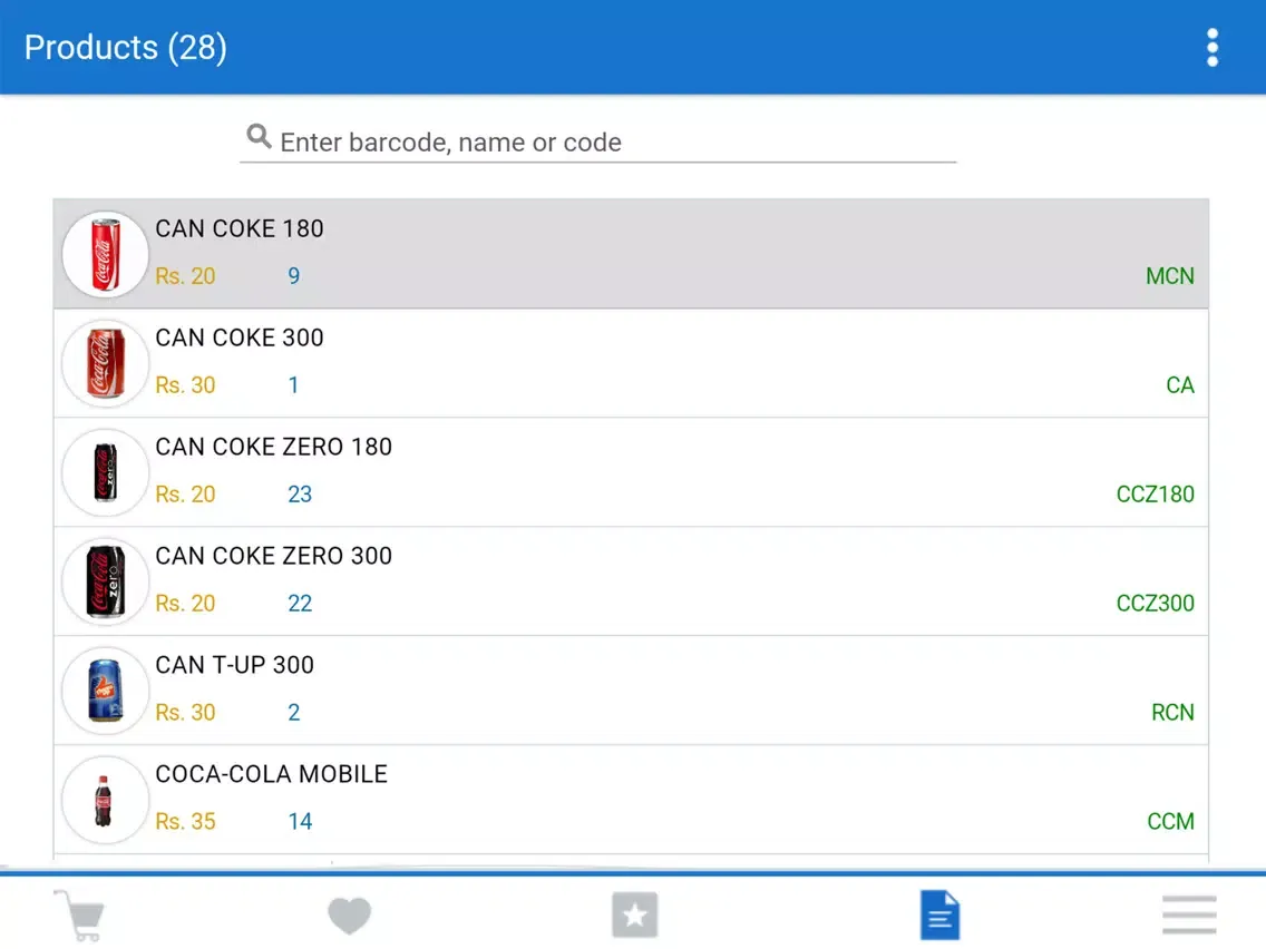 Quick Pos IoT iPad  Screenshots