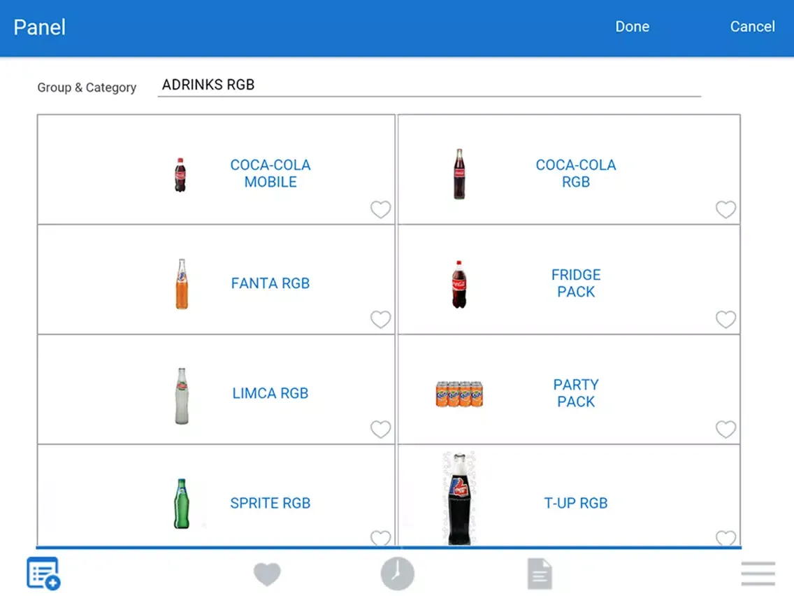 Tangkapan layar Quick Pos Pro iPad 