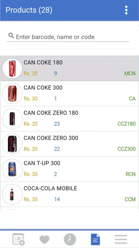 Tangkapan layar Quick Pos Pro