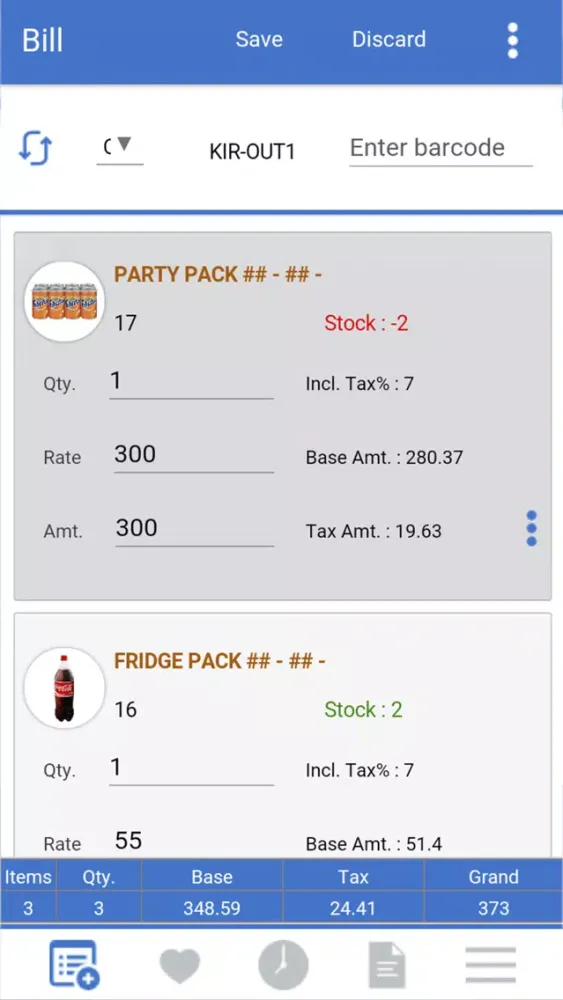 Tangkapan layar Quick Pos Pro