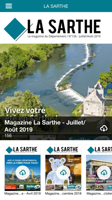 Ảnh chụp màn hình của La Sarthe - Le mag