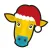 Bimstore Christmas Cow