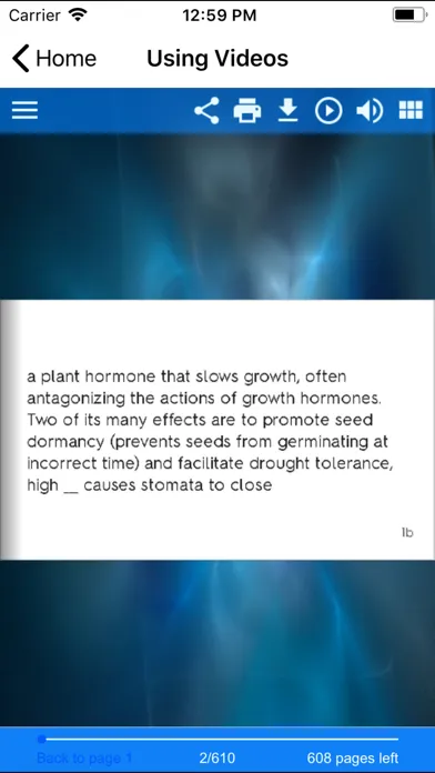 Captures d'écran de SAT Biology Prep 2022-2023