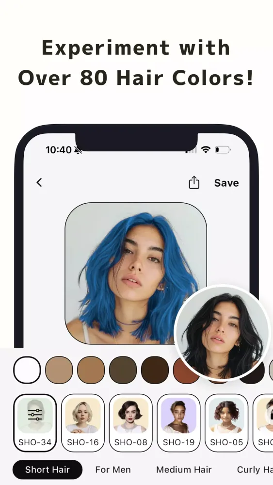 HairTry Screenshots