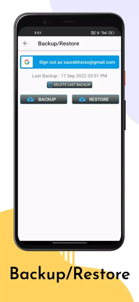 Self Attendance Screenshots