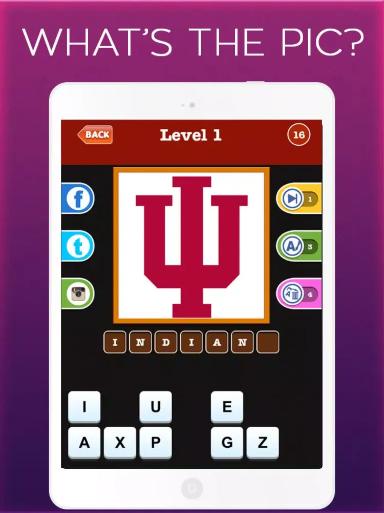 تصاویر USA Sports Logo Quiz - College Sports Icons Trivia Challenge iPad 