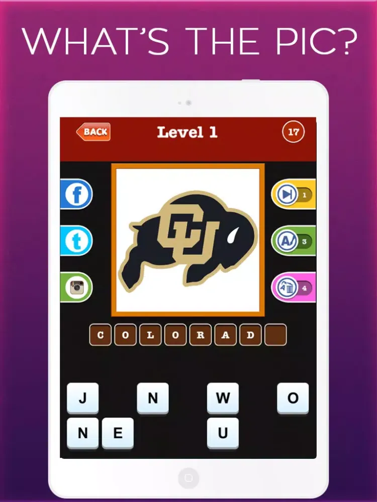 تصاویر USA Sports Logo Quiz - College Sports Icons Trivia Challenge iPad 