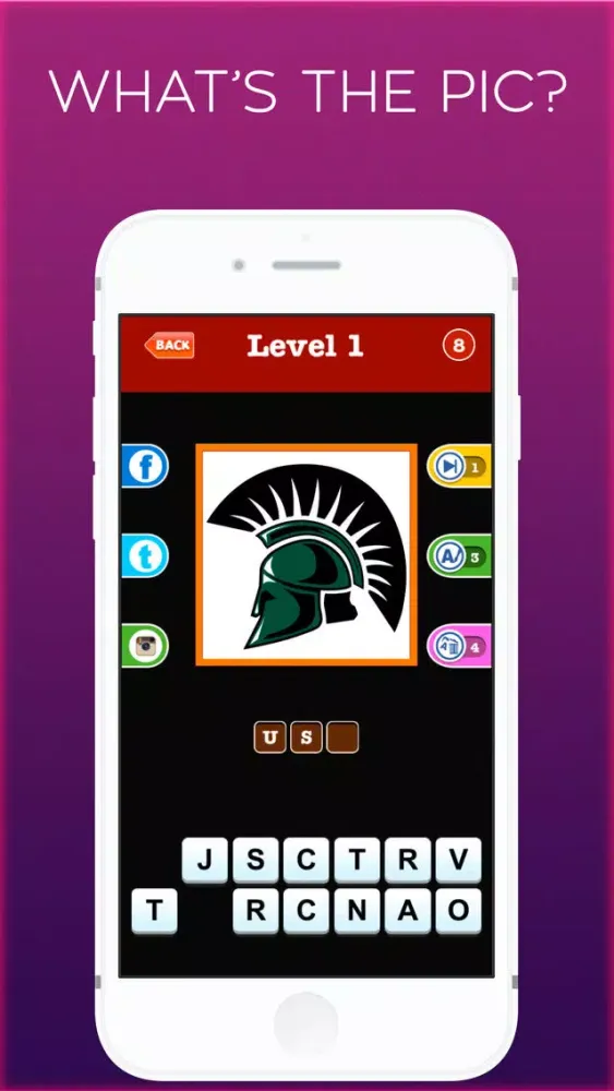 تصاویر USA Sports Logo Quiz - College Sports Icons Trivia Challenge