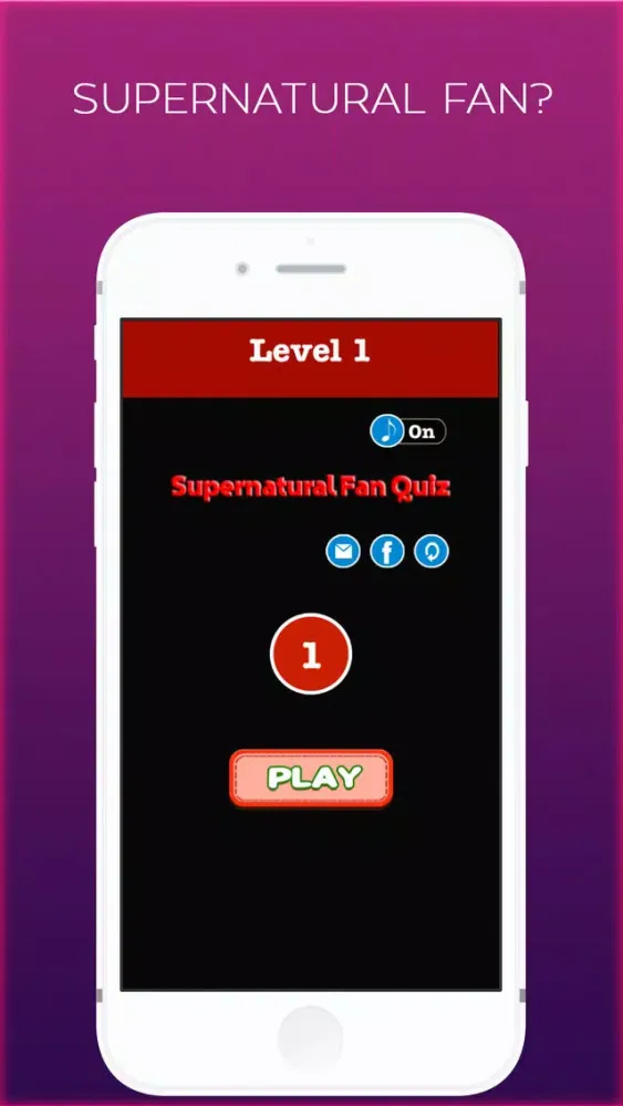 Ảnh chụp màn hình của Trivia for Supernatural Fans - How Many Characters Can You Guess?
