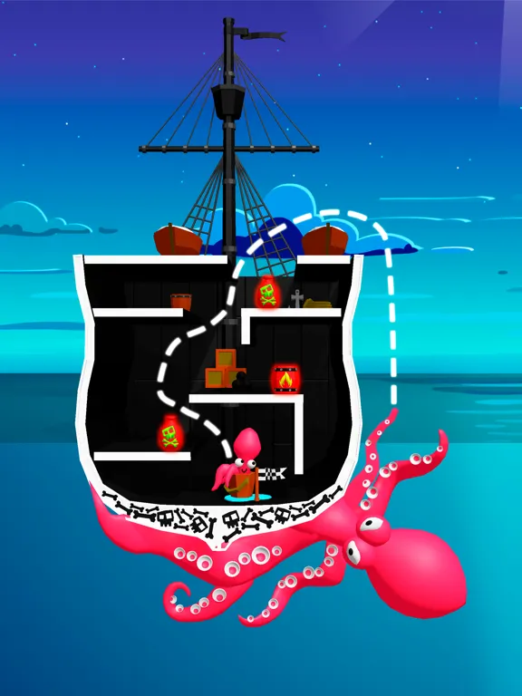 Kraken - Thief Puzzle Game iPad  Screenshots