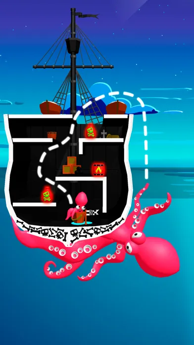 Kraken - Thief Puzzle Game Screenshots