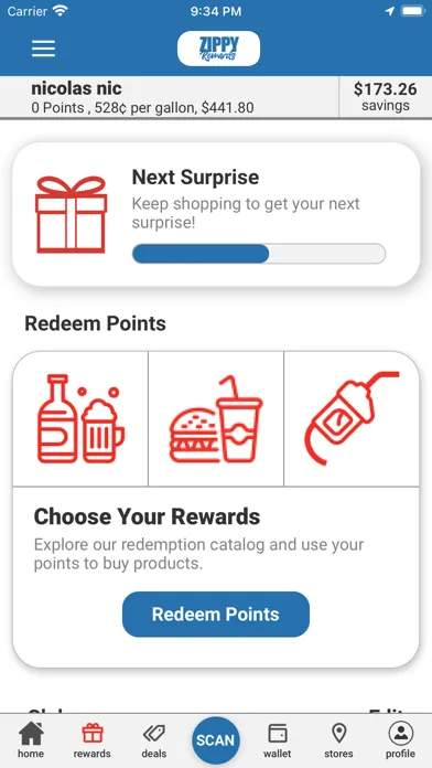 Zippy Rewards 스크린샷