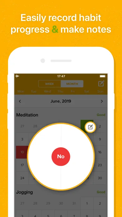 Скриншоты My Habits: Daily Habit Builder