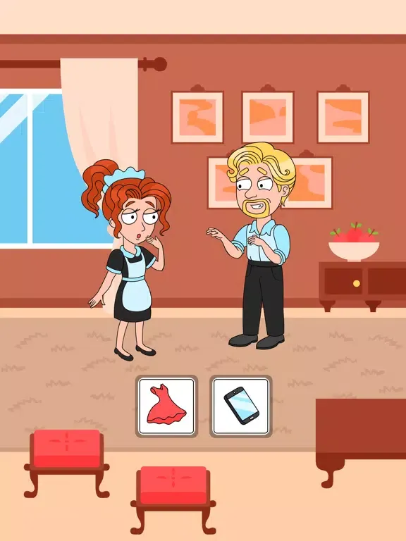 Capturas de tela do Save The Maid - Rescue Puzzle iPad 