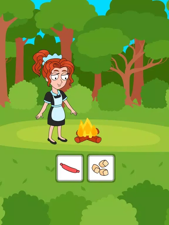 Capturas de tela do Save The Maid - Rescue Puzzle iPad 