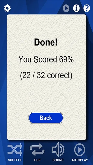 Saxophone Flash Cards Screenshots