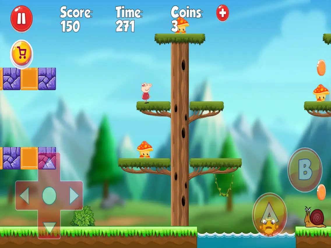 Скриншоты Pepa Adventure Pig World iPad 