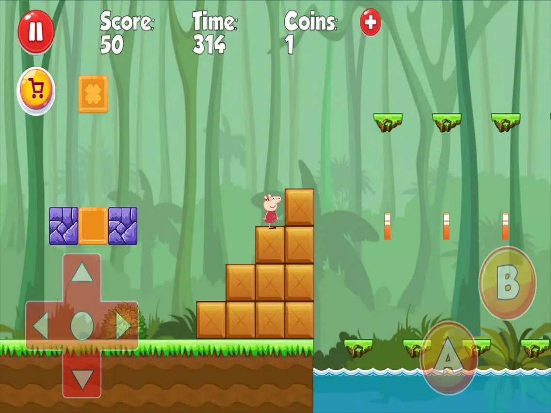 Скриншоты Pepa Adventure Pig World iPad 