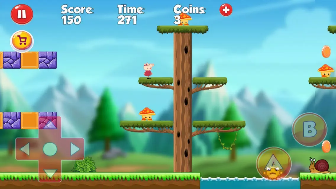 Скриншоты Pepa Adventure Pig World