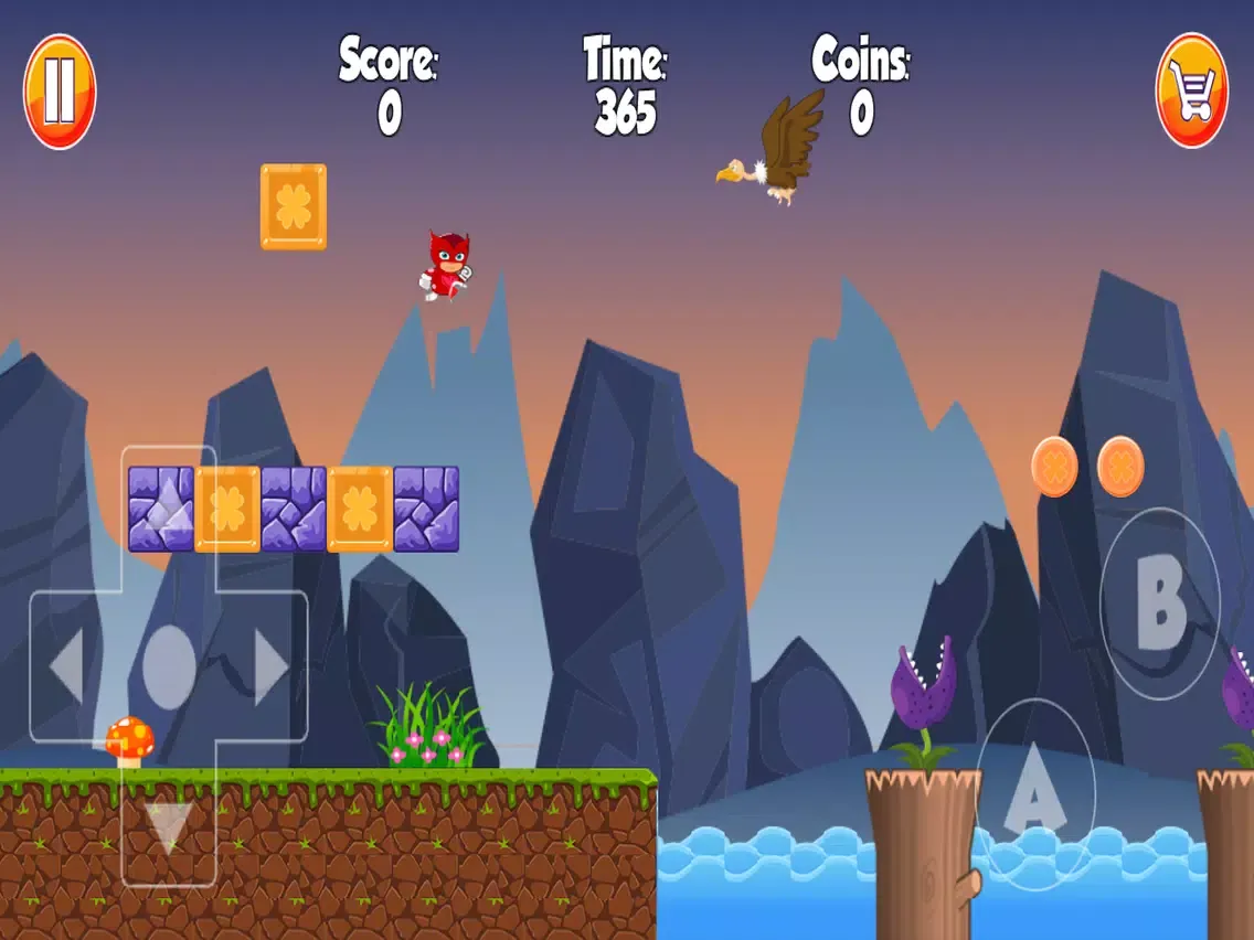 Ảnh chụp màn hình của Pj Adventure Mask World iPad 