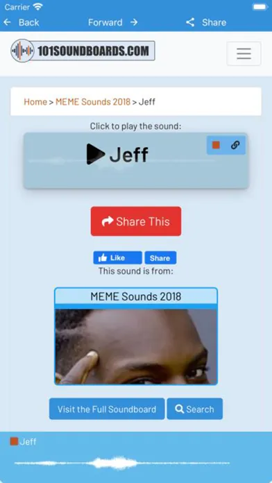 101 Soundboards स्क्रीनशॉट
