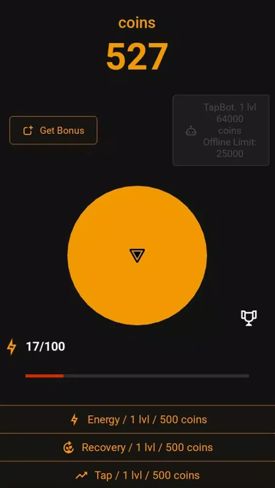 Capturas de pantalla de Notcoin Gold