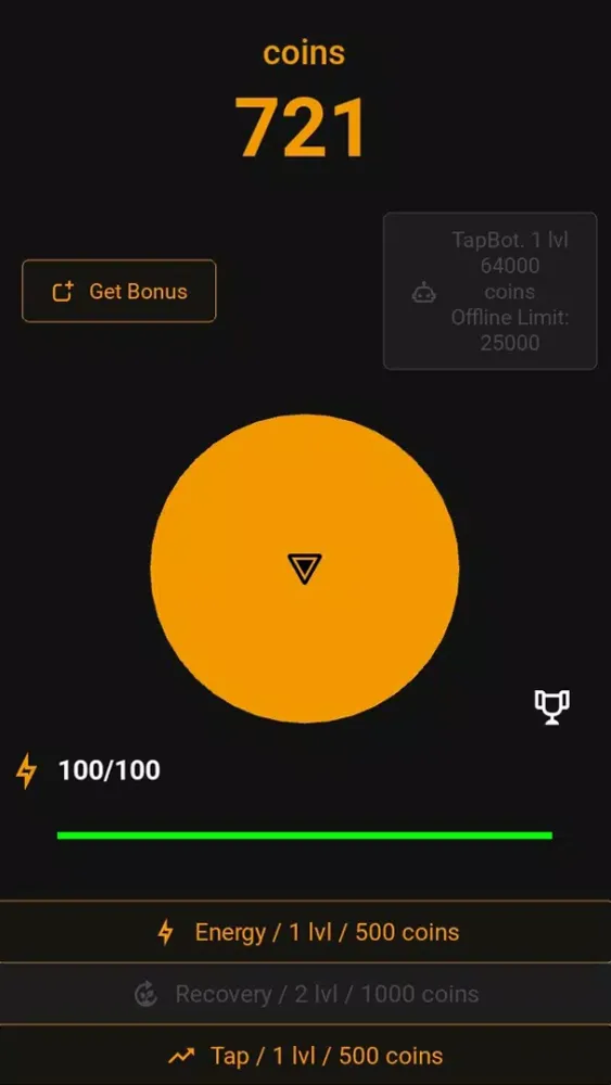 Capturas de pantalla de Notcoin Gold