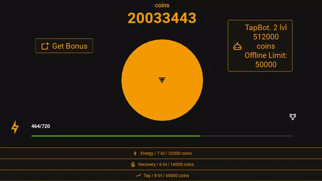 Capturas de pantalla de Notcoin Gold
