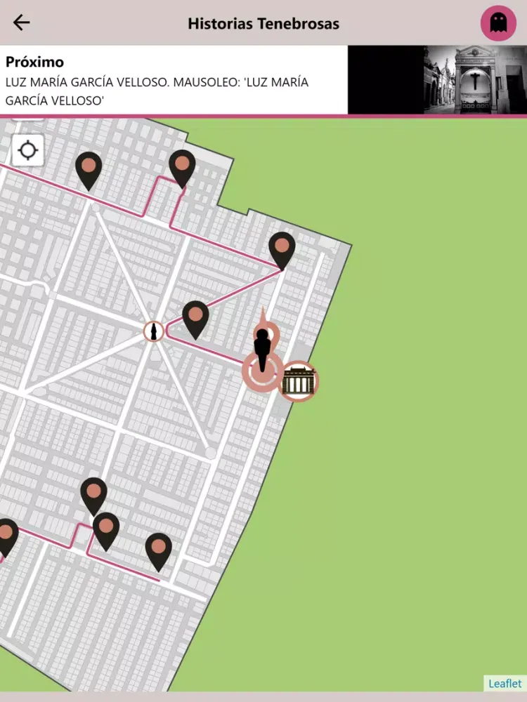 Zrzuty ekranu Cementerio Recoleta iPad 