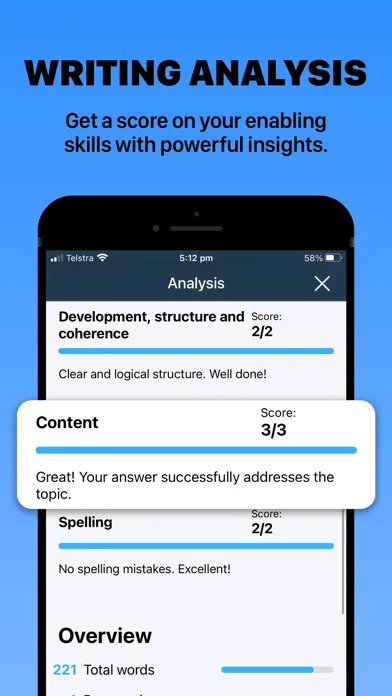 PTE Success - Exam Preparation Screenshots