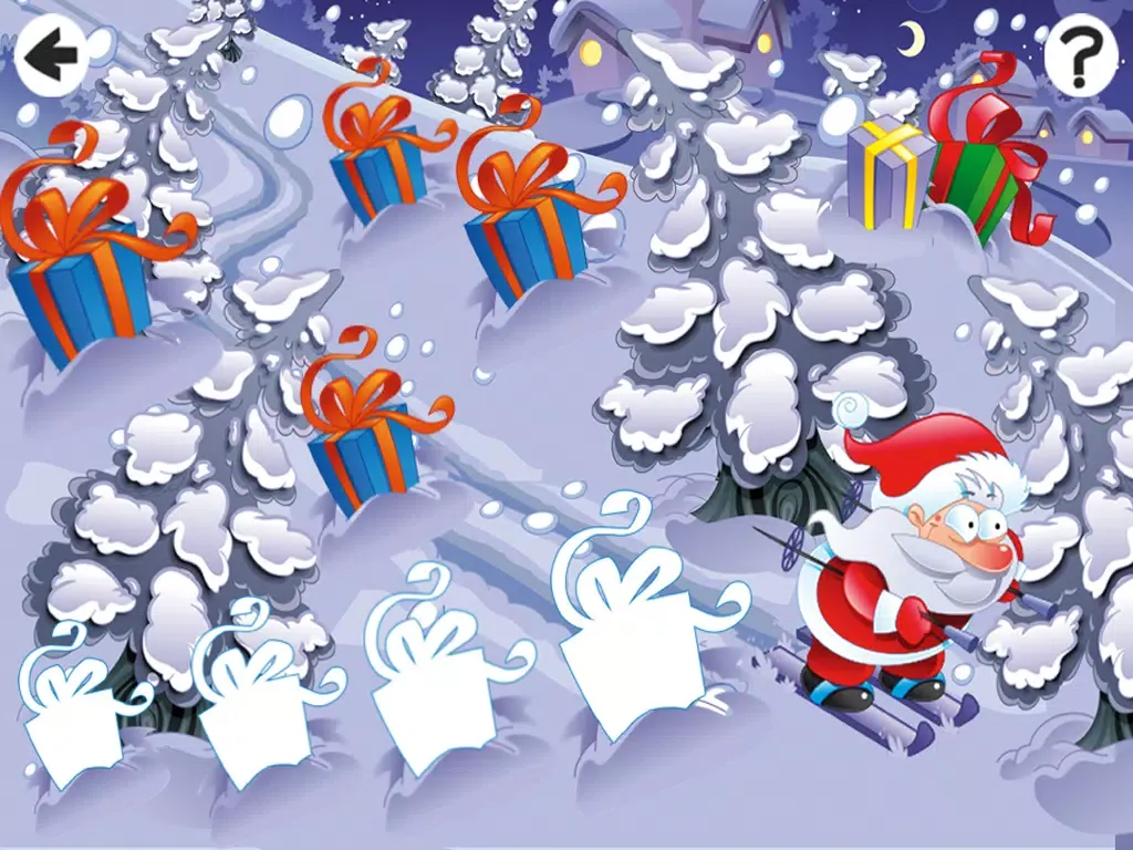 Capturas de pantalla de Christmas Game For Children: Learn To Compare and Sort iPad 