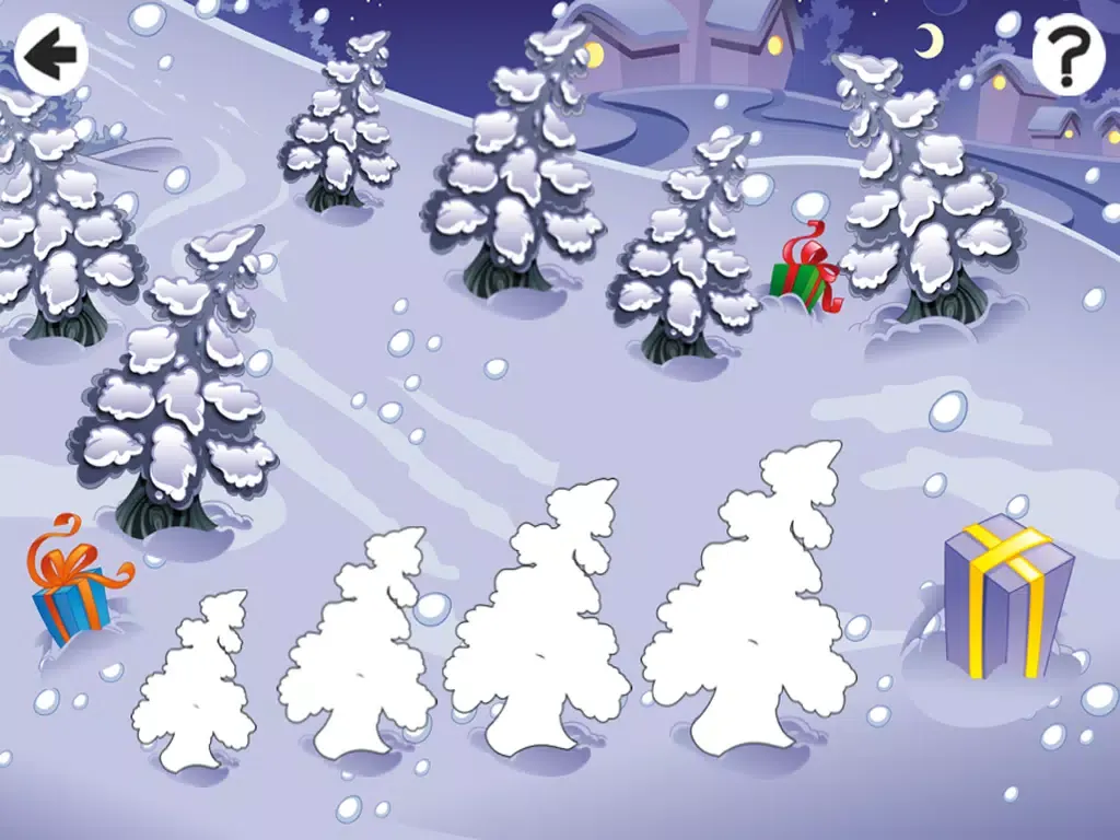 Capturas de pantalla de Christmas Game For Children: Learn To Compare and Sort iPad 