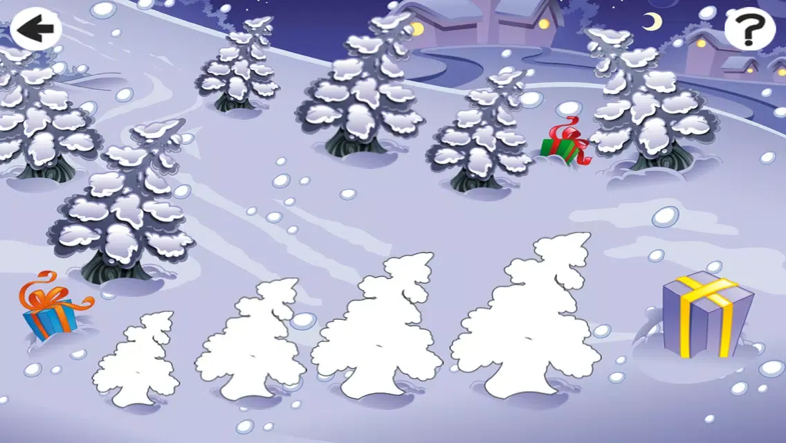 Capturas de pantalla de Christmas Game For Children: Learn To Compare and Sort
