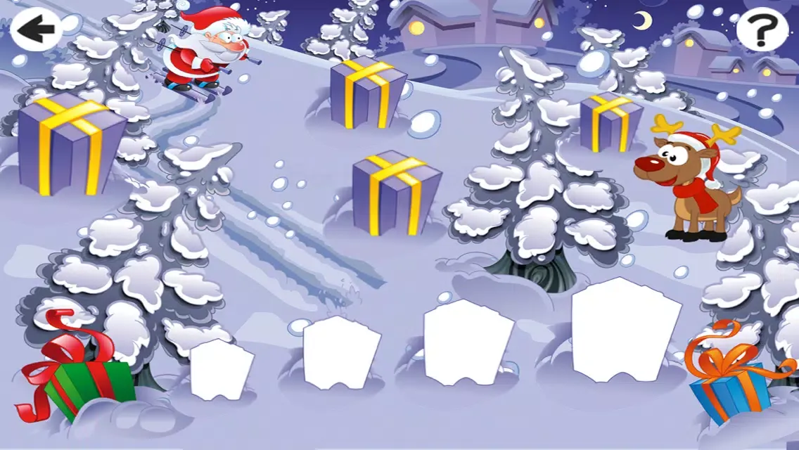 Capturas de pantalla de Christmas Game For Children: Learn To Compare and Sort