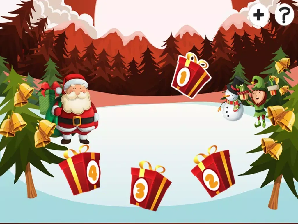 Capturas de pantalla de Christmas Game For Children: Learn To Compare and Sort iPad 
