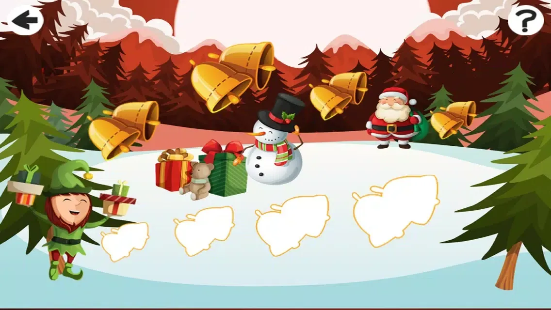 Capturas de pantalla de Christmas Game For Children: Learn To Compare and Sort