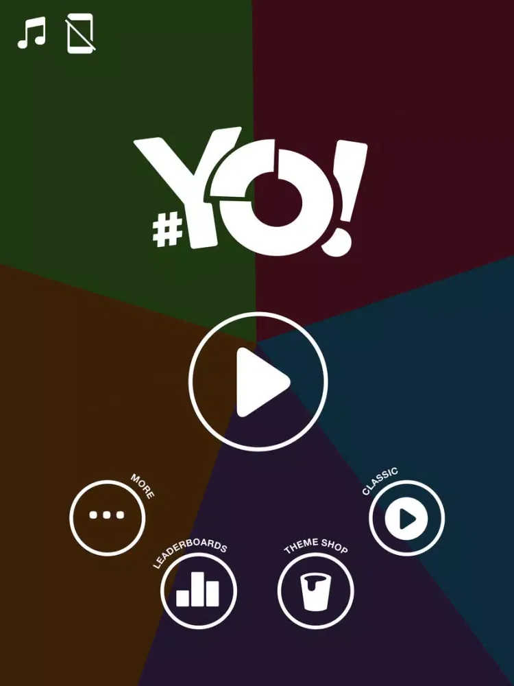 Tangkapan layar #Yo - Modern Simon Says iPad 