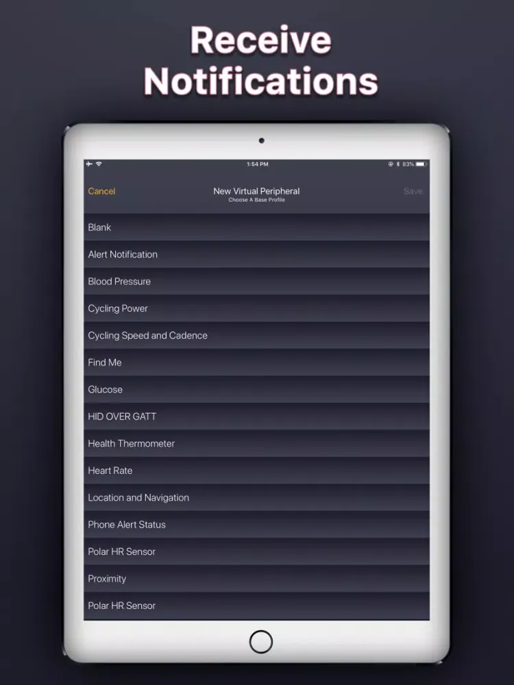 Zrzuty ekranu My Circle + Bt Notifier iPad 