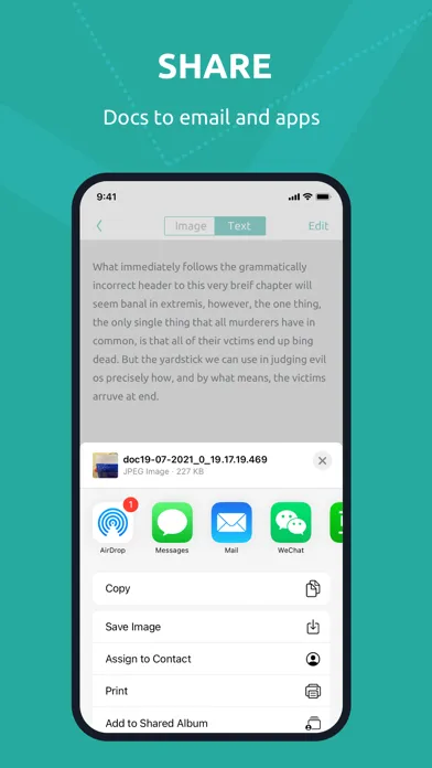 Tangkapan skrin Scanner App – Scan Clear PDF