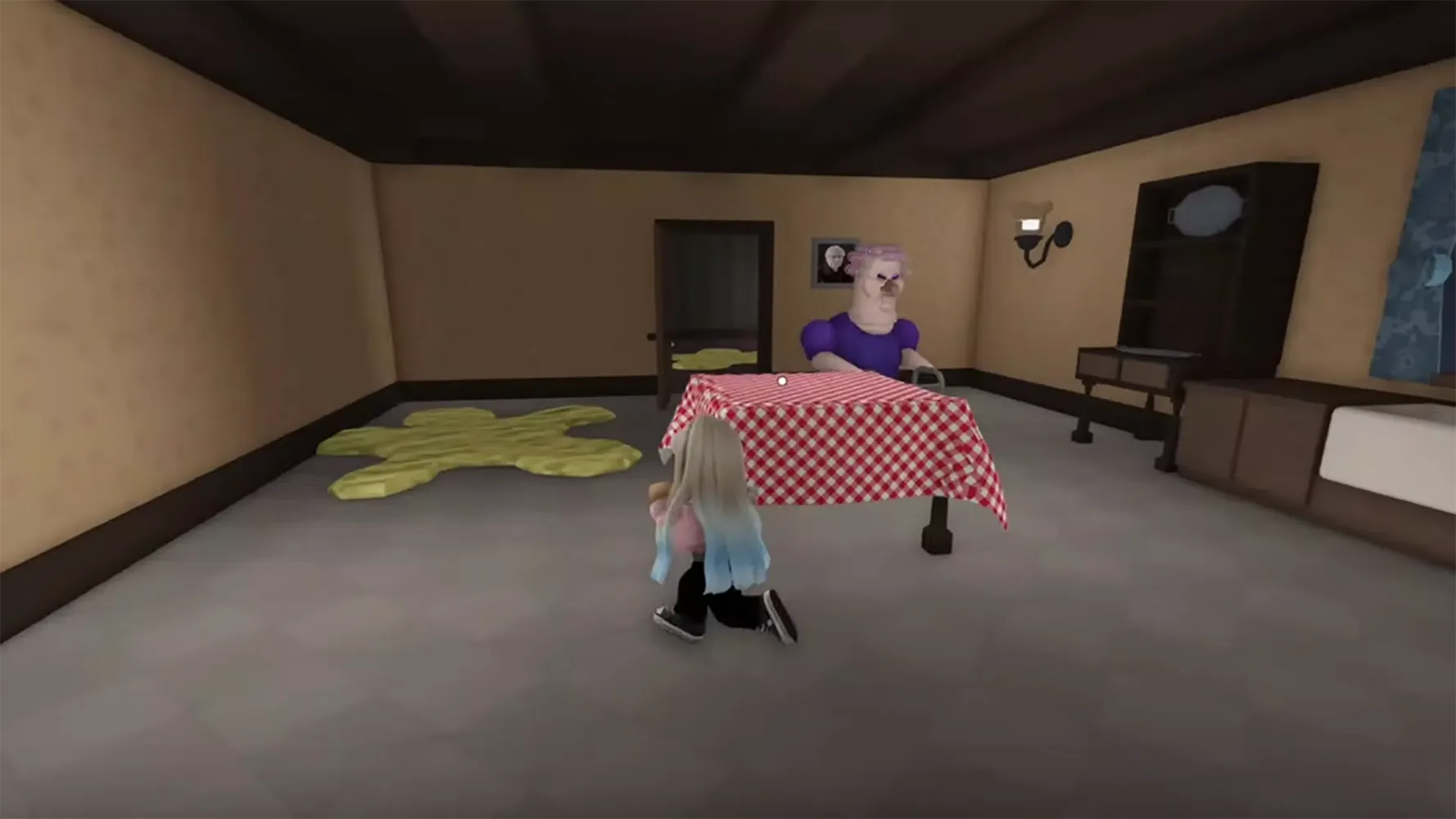 Scary grumpy gran obby house Screenshots