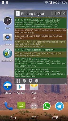 Logcat Extreme Pro Screenshots