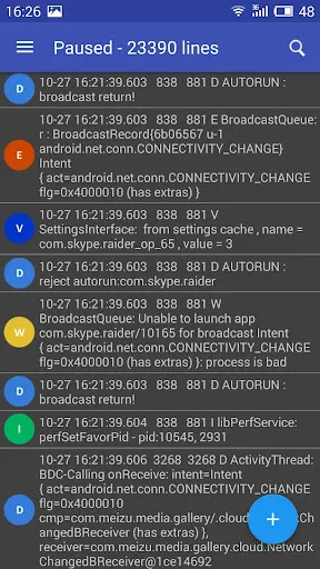 Logcat Extreme Pro Screenshots