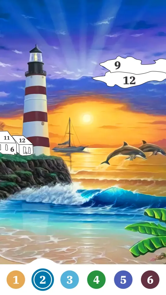 Скриншоты Scenery Coloring Book
