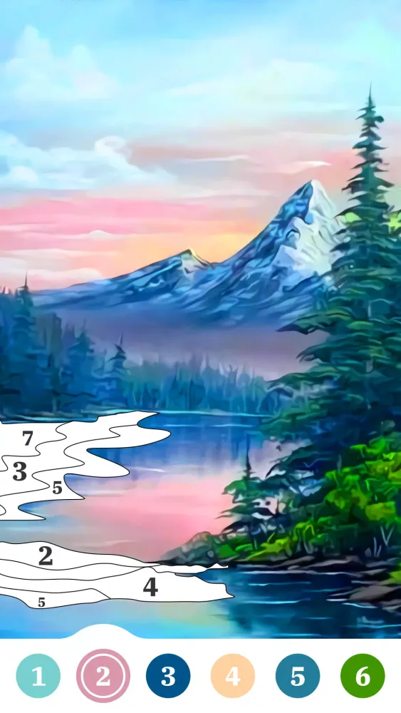 Скриншоты Scenery Coloring Book