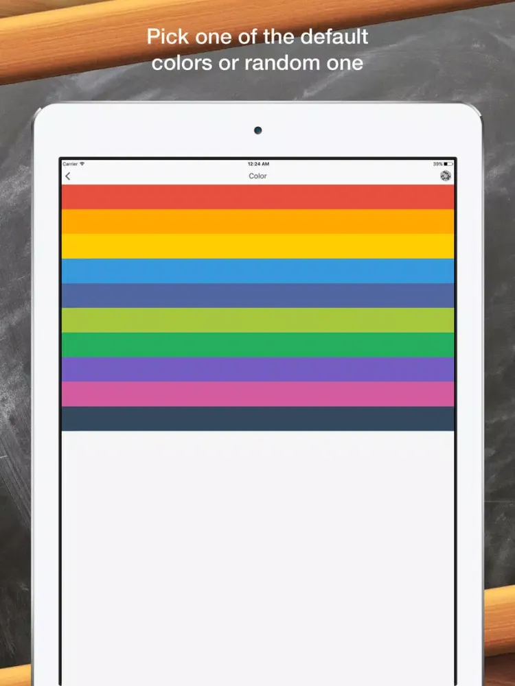 Study Timetable iPad  Ekran Görüntüleri