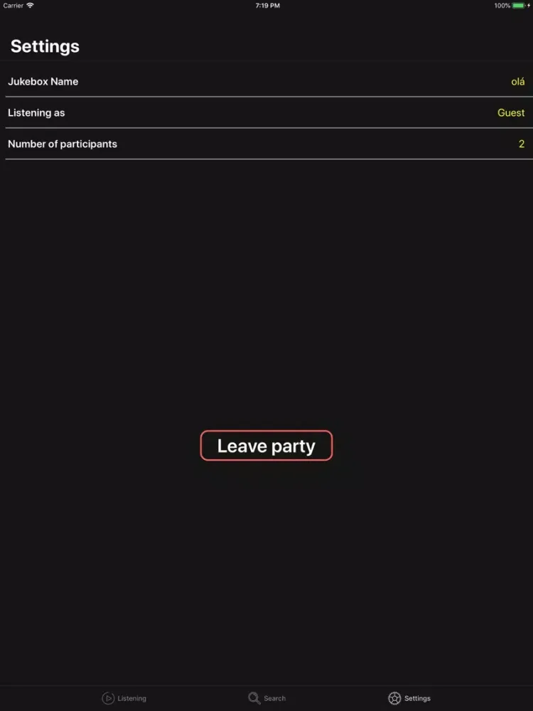 Скриншоты Jukebox Music iPad 