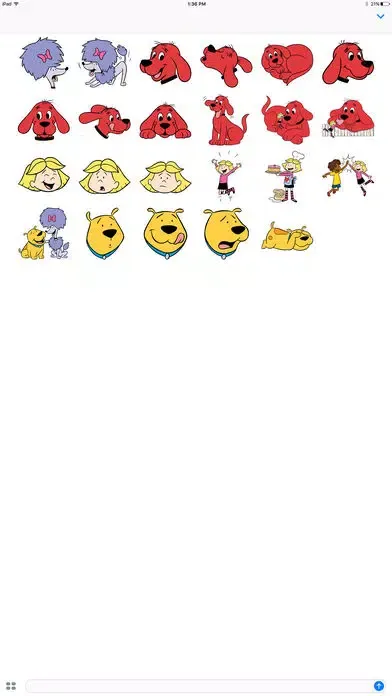 Clifford Stickers应用截图
